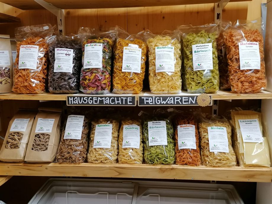 Unser Teigwarensortiment.